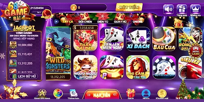 cược game bài Thành viên chọn vào trò chơi game bài mà mình yêu thích