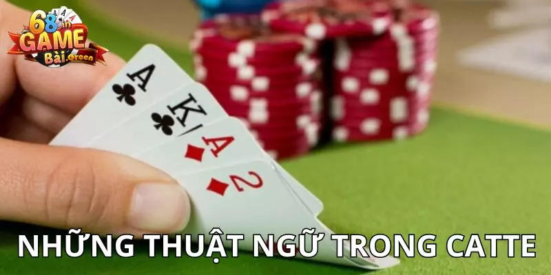Catte cá cược Những thuật ngữ được dùng nhiều trong trò chơi đình đám