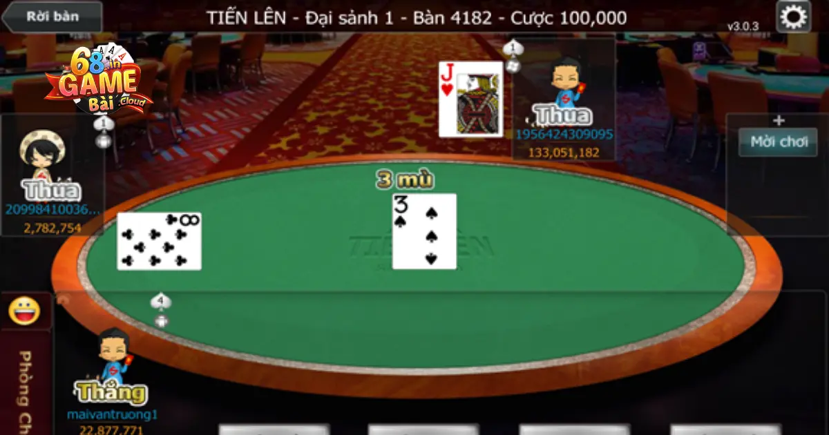 Cách Chơi Bài Tiến Lên 68 Game Bài – Mẹo Giúp Thắng Dễ 3 Chiến thuật cho người mới