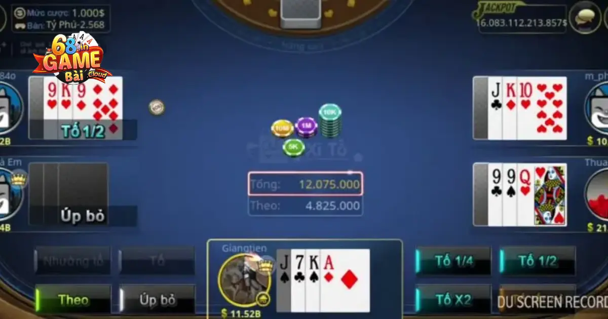 Cách Chơi Bài Xì Tố 68 Game Bài – Chiến Thuật Hiệu Quả 3 Xì Tố có điểm gì khác biệt so với Poker & Xì Dách?