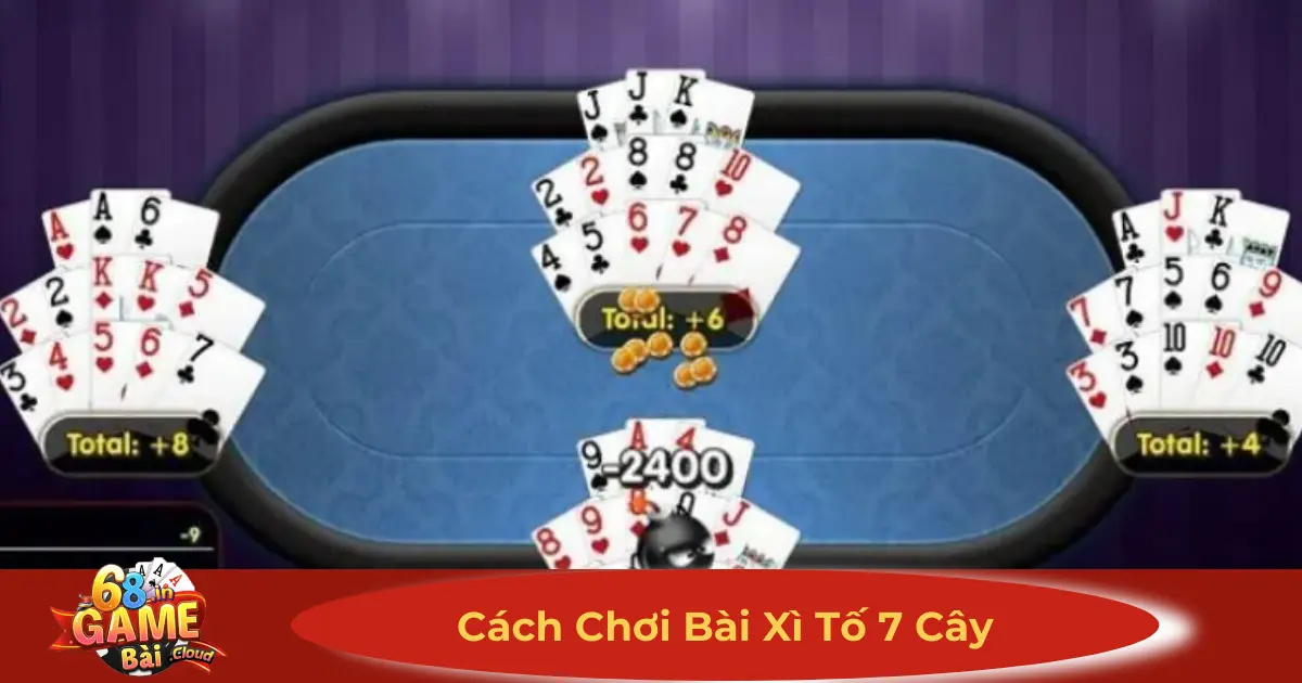 Cách Chơi Bài Xì Tố 7 Cây 68 Game Bài: Hướng Dẫn Chi Tiết 2 Luật Chơi Bài Xì Tố 7 Cây & Cách Xác Định Bài Mạnh