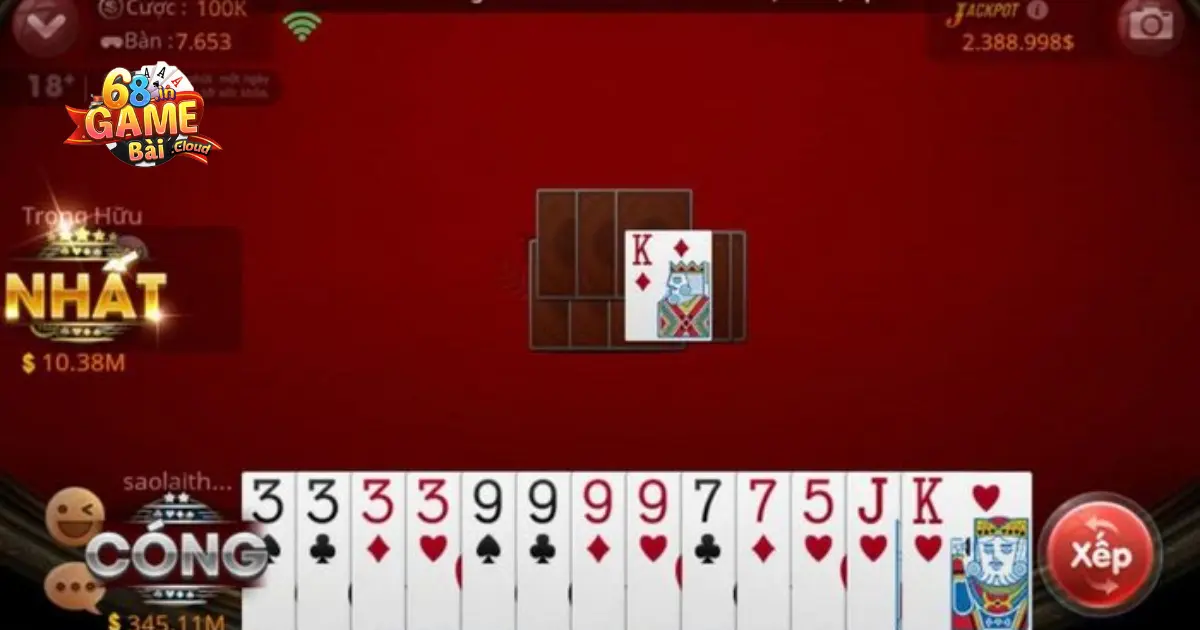 Cách Xếp Bài Tiến Lên 68 Game Bài – Mẹo Tối Ưu Hóa Bài 3 Phân tích đối thủ