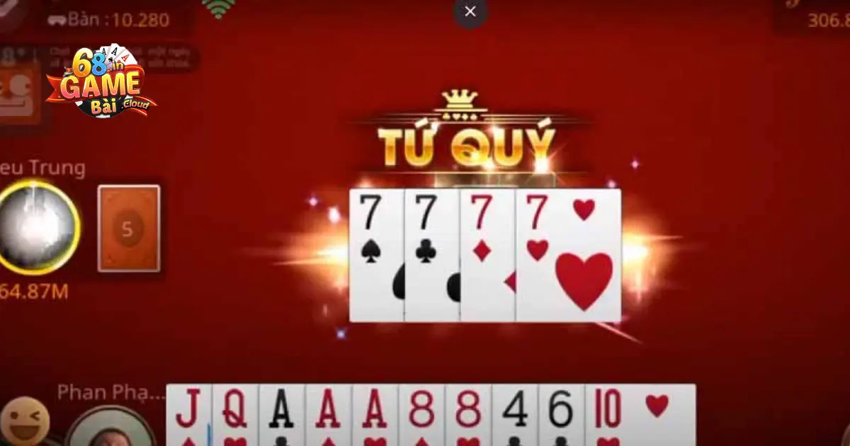 Chặt Heo Tiến Lên 68 Game Bài – Cách Chặt Bài Hiệu Quả 4 Tứ Quý Có Thể Chặt Được Những Bài Nào Trong Tiến Lên?
